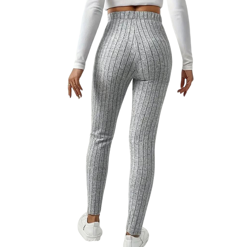 Women's Pants & Capris Elegant Womens High-Waisted Stretch Cotton Capri Pants