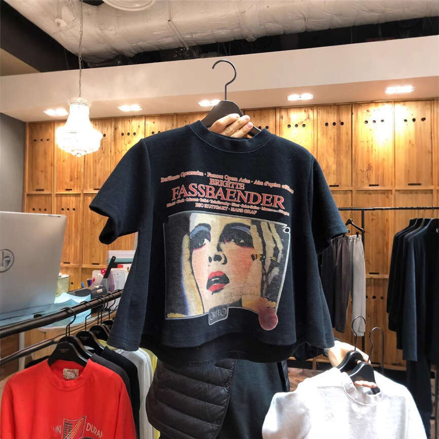 Sleeve T-Shirt For Women Summer New Short Loose White Letter Print Student Top Plus Size Women's Fashion B5