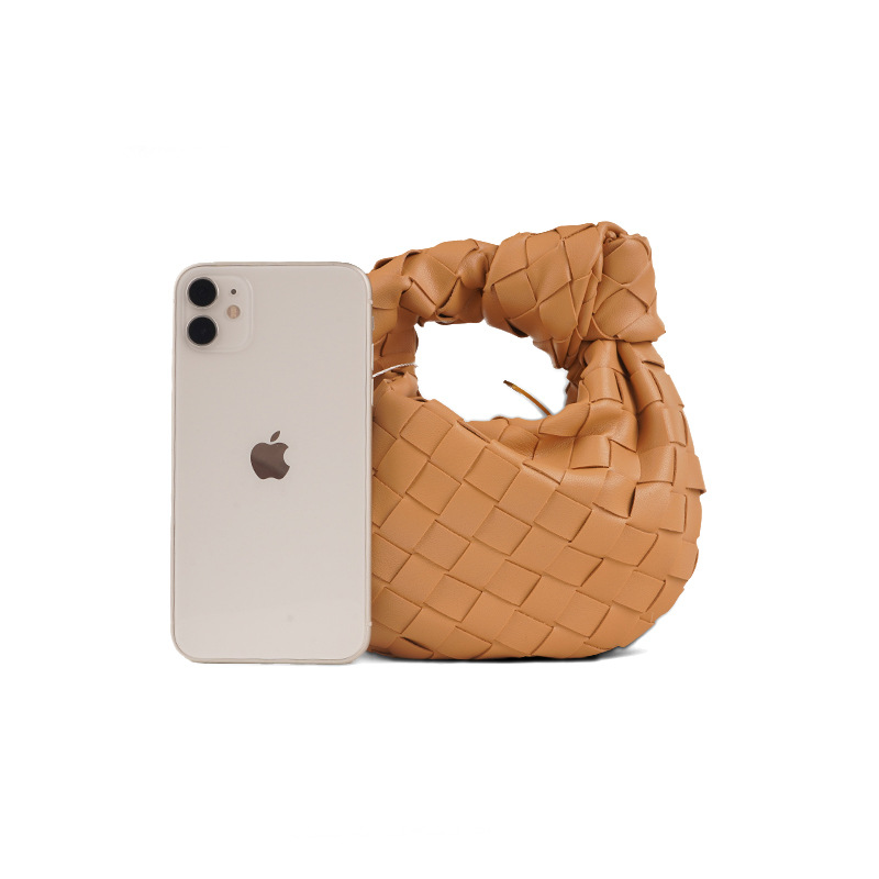 2025 new Spring Commuting Mini Handheld Cloud Bag Hand - knitted Underarm Bag Pillow Bag Hot - selling Women's Bag