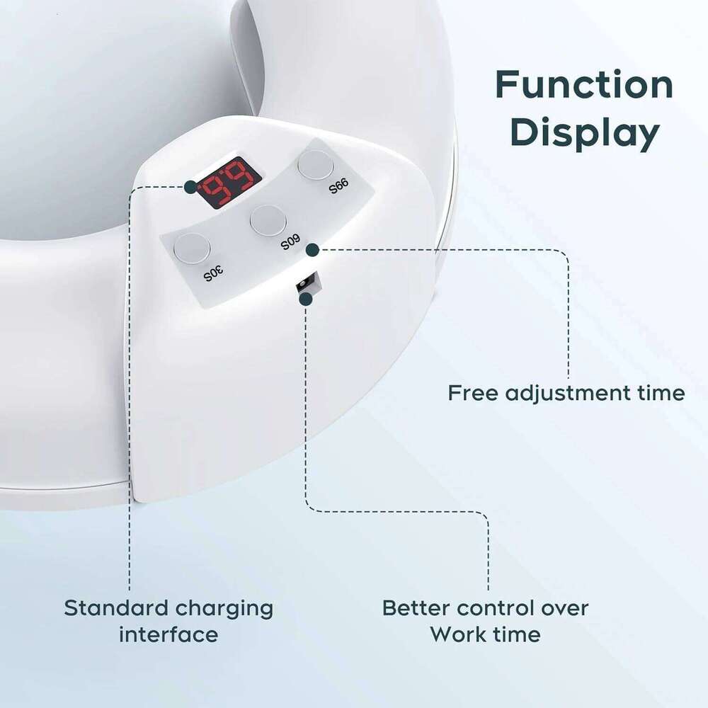 UV LED Art Lamp,Nail Fungus Cleaning, Foldable Nail Quick Dryer,3 Timers for Home and Salon Professional Curing Lamp X250710