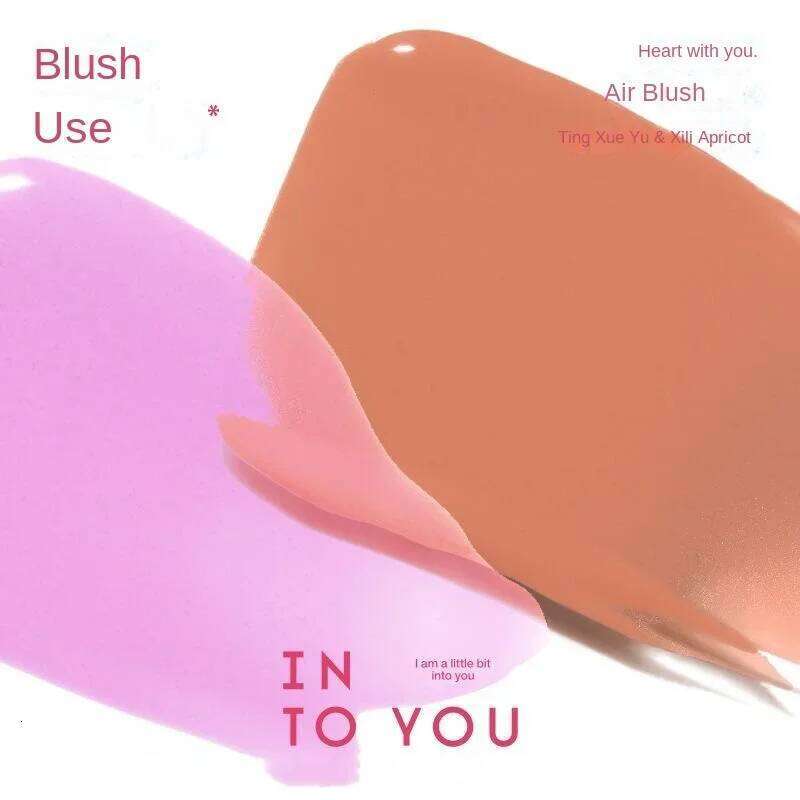 INTO YOU Liquid Water Mist Colour Blush Finish Original Korean Blusher Cream Lasting Waterproof 5.7g X250710