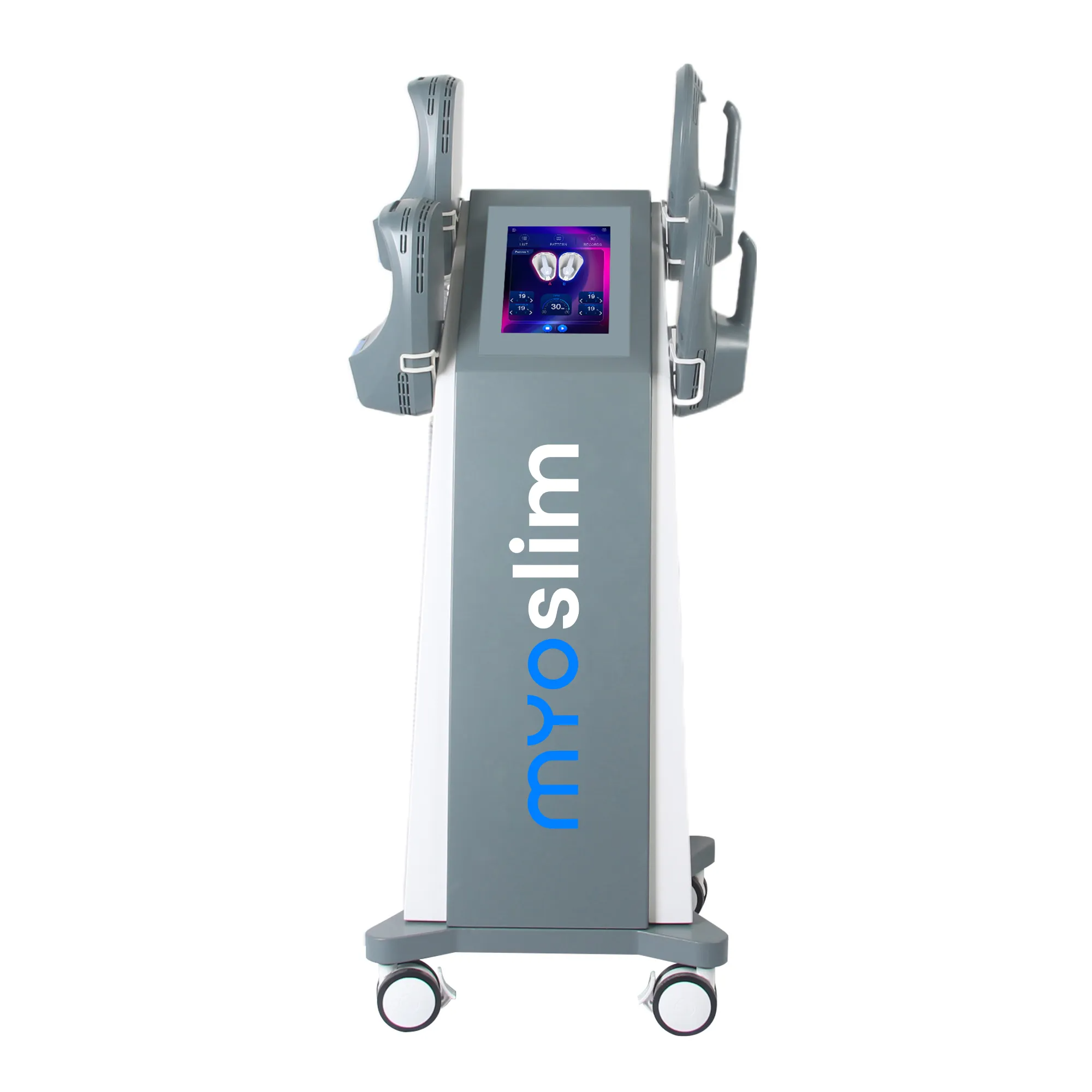 EMS Fat Reduction Device Professional Body Sculpting Slimming Machine Muscle Stimulation Myoslim 200HZ Equipment For Salon Or Spa Beauty Treatments