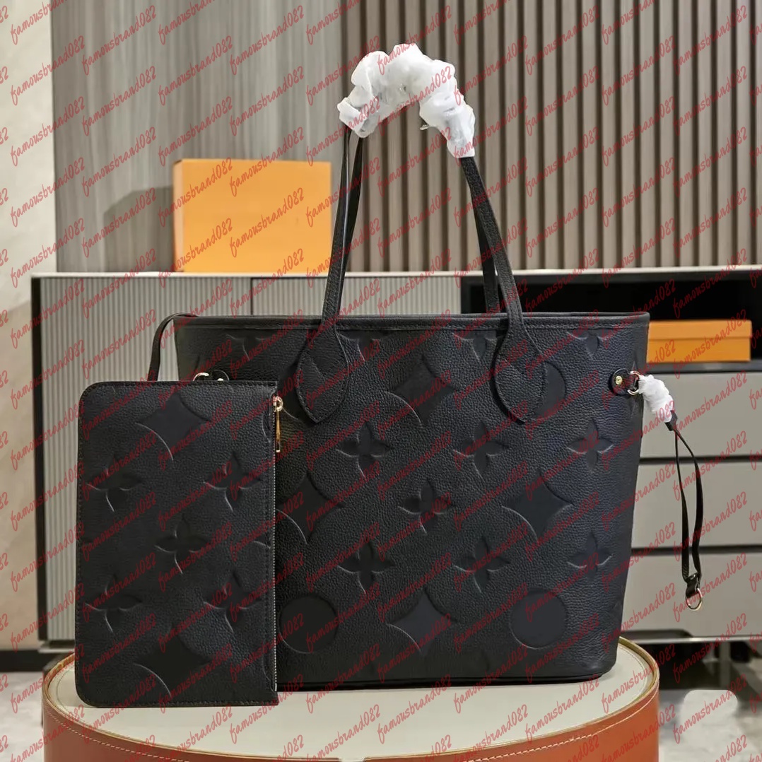 Designer Bags Embossed Black Flower Large Capacity Tote Bag Fashion Sac Femme Leather Women Shoulder Bag Messenger Luxurys Handbags Purse Female backpack