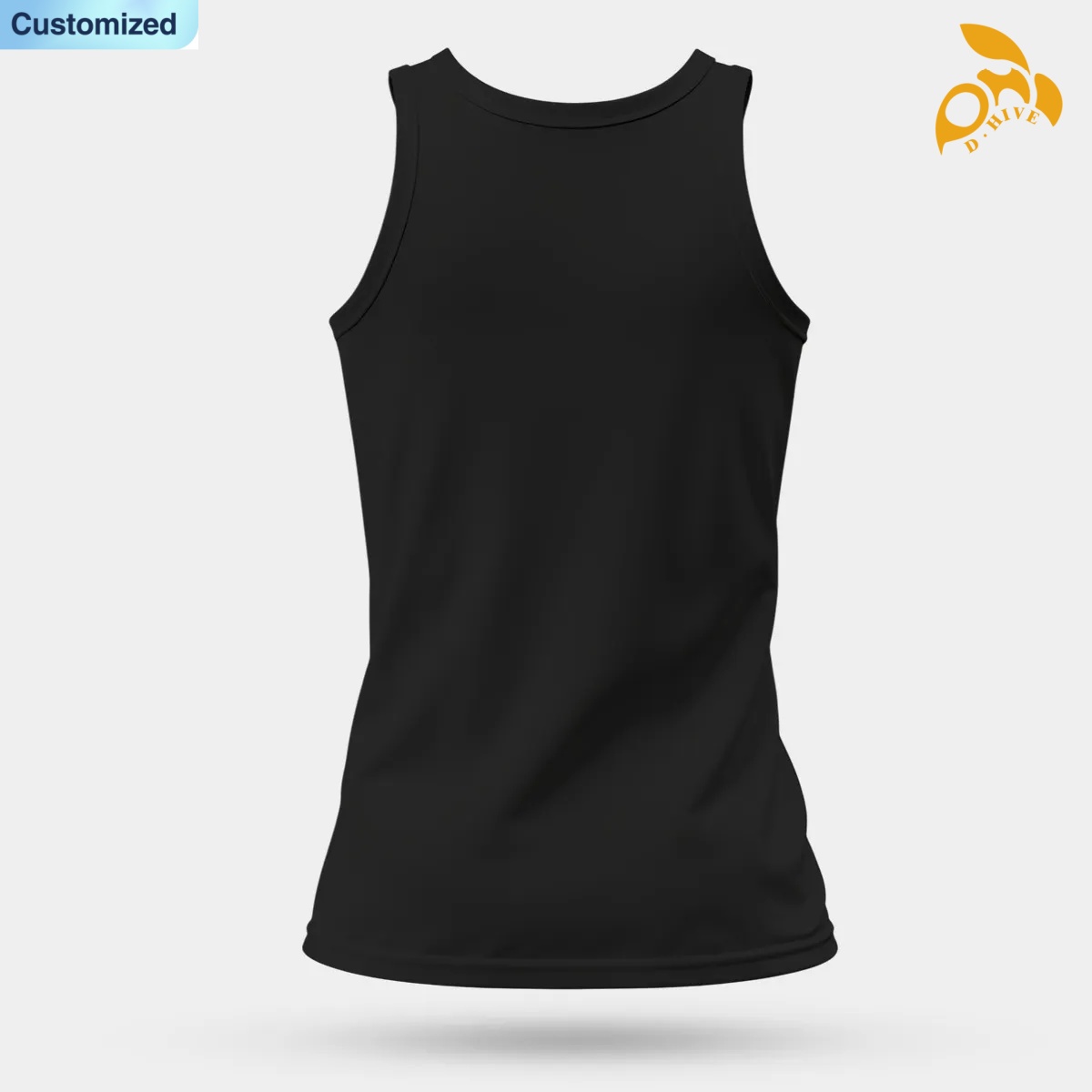 free shipping of customized trendy breathable sports vest for women is suitable for the United States 180GSM front and back DTF with exquisite pattern
