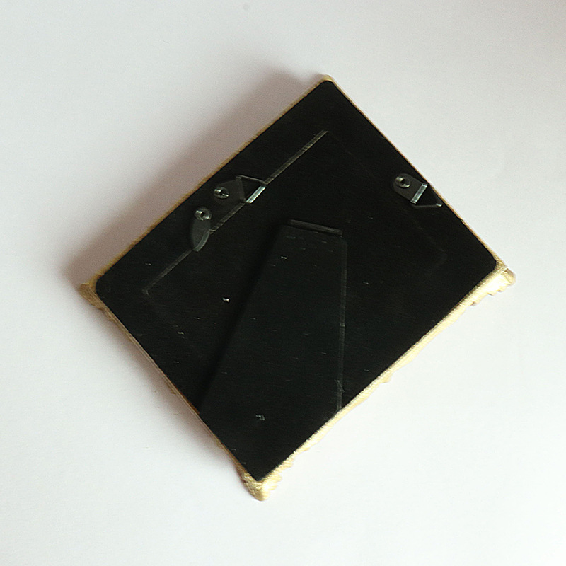 Retro European Style Picture Decorative Wedding Square Resin Photo Fine ID Frames Home Decor Baby Frame H260306