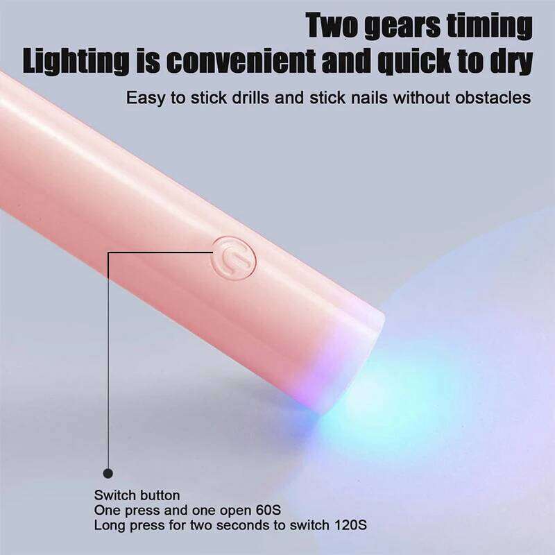 F5 Usb Dryer hine Home Phototherapy Tools Mini Flashlight Pen Professional Uv Led Nail Lamp Handheld Portable Quick Dry X250710