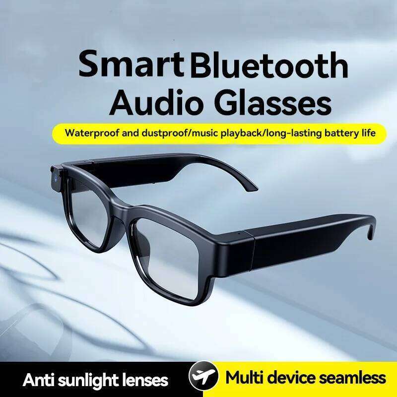 Designer brand W pixel camera video recording noise reduction AI recognition real-time translation smart glasses
