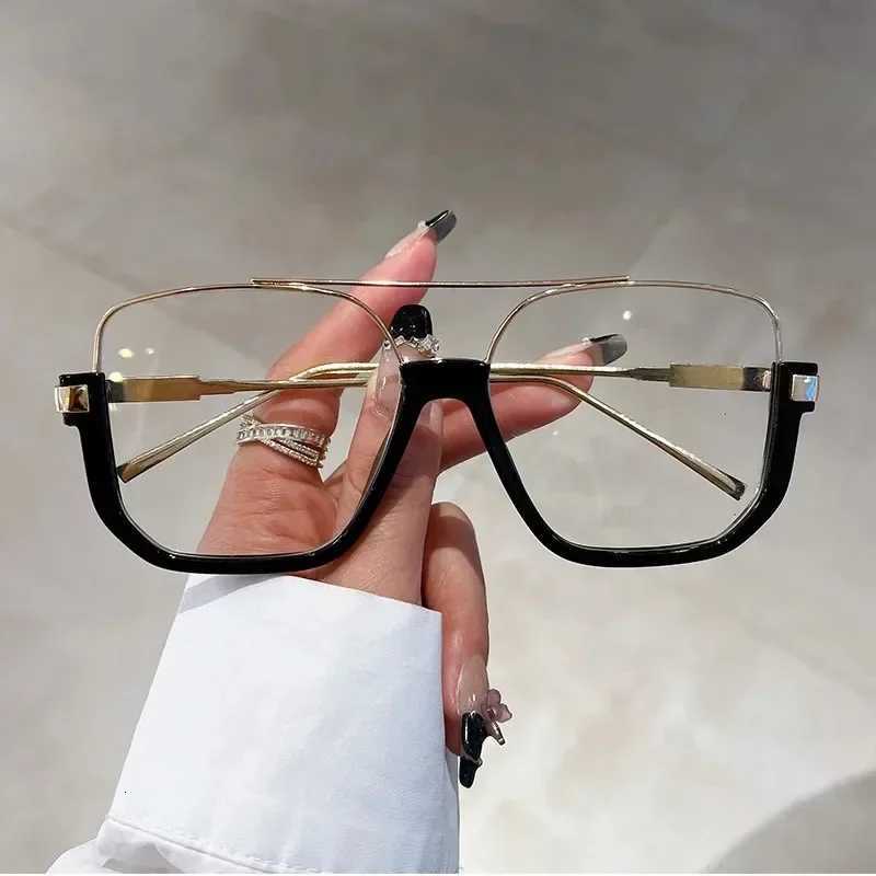 Trendy Polygonal Punk Sunglasses Oversized Gogg Advanced Sense One Piece Large Fe Sunglasses New Steampunk Eyewear UV400 W250709