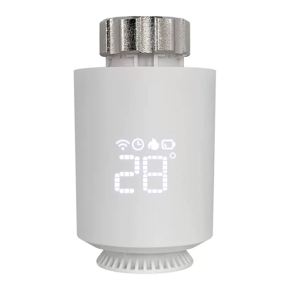 Tuya Smart ZigBee 3.0 TRV Radiator Actuator Valve Thermostatic Radiator Valve Temperature Controller Support Alexa Google Home