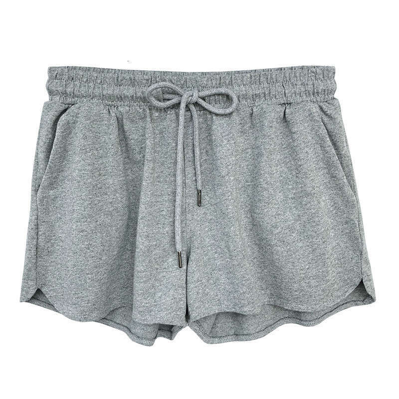 High Elastic Waist Sports Shorts Women Loose Casual Outer Wear Summer New Wide Leg Home Pajama Pants Trendy B5