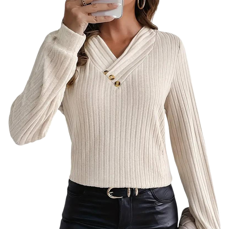 Women's Knits & Tees Chic Apparel Essentials: Diverse Range of Women's Comfortable Knitted Shirts