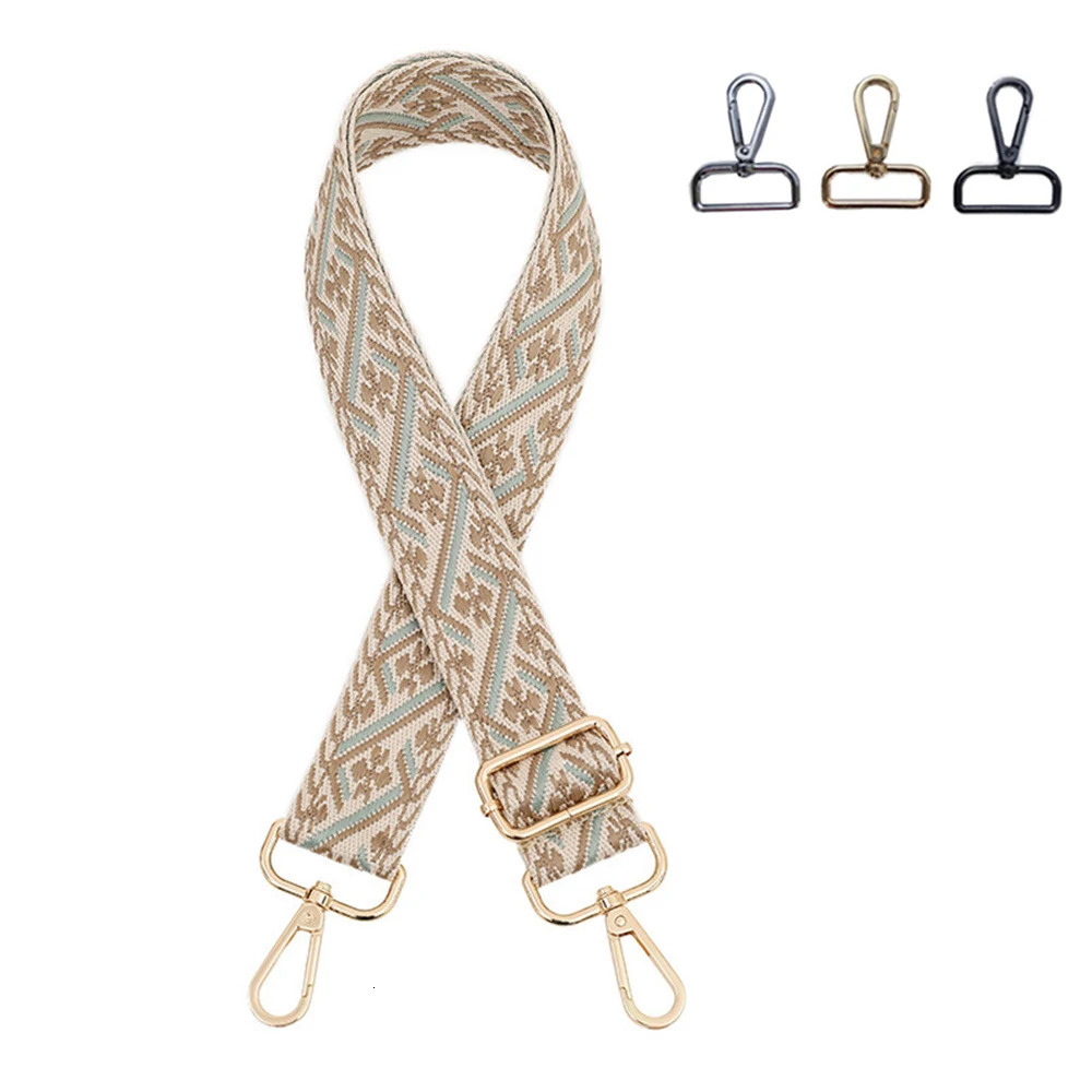 Spring Summer Colorful Wide Shoulder Bag Strap Ladies Bag Accessories Adjustable Single Crossbody Bag Straps Handbag Strap Belt 250630