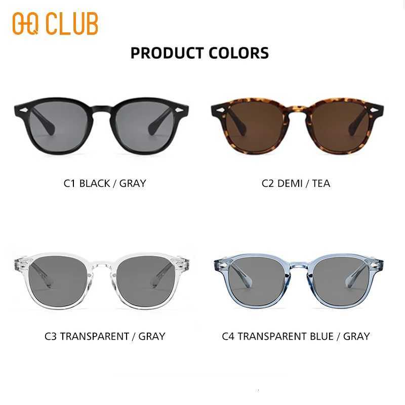 O-Q CLUB Retro Round Men Sunglasses Womens Sunglasses UV400 Sunglasses Womens Sunglasses Polaris Mens Eyewear Vintage W250709