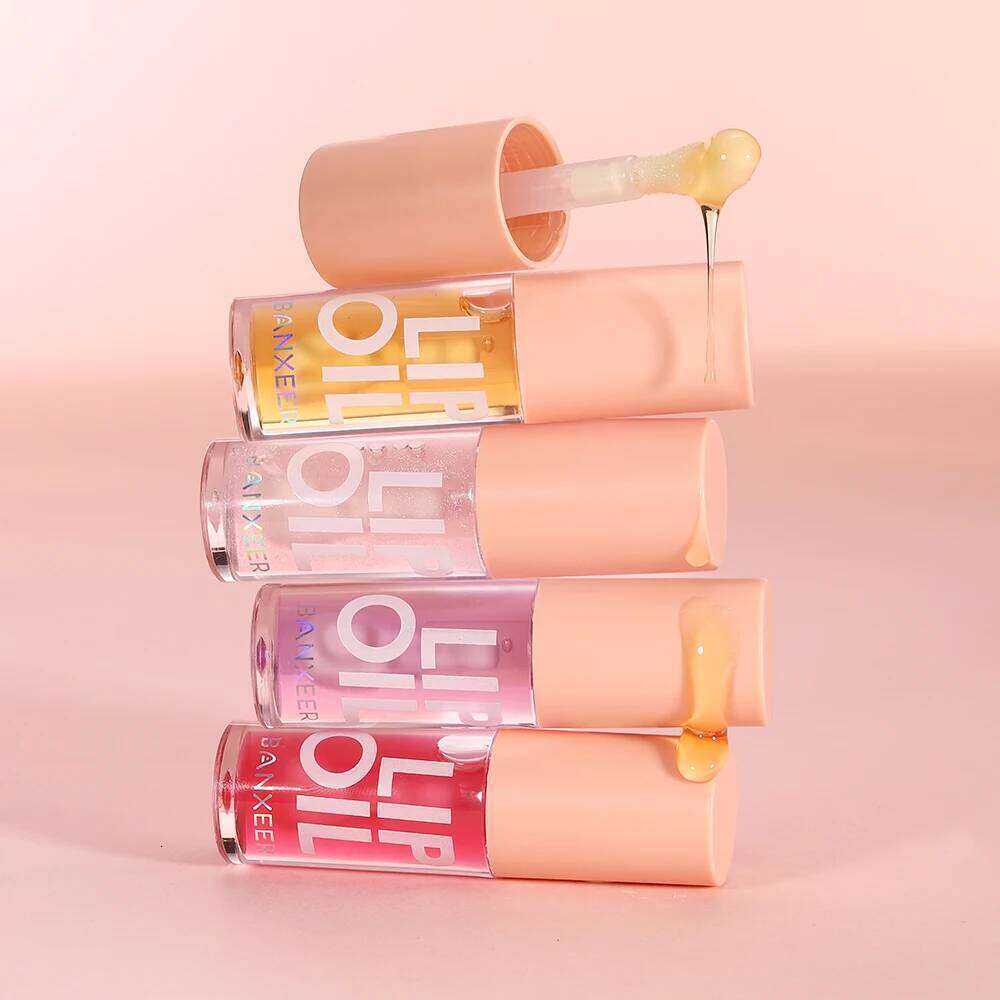 BANXEER Oil Gloss Moisturizing Fruit Flavoured Plumper Non-Sticky Long Lasting Repairing Primer Lip Balm Care Cosmetics X250710
