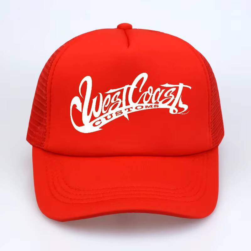 Men Women west coasts customs GLDAN NEW hat Letters Print Baseball Caps Summer Hip Hop Casual cool mesh trucker cap hats ddmythur
