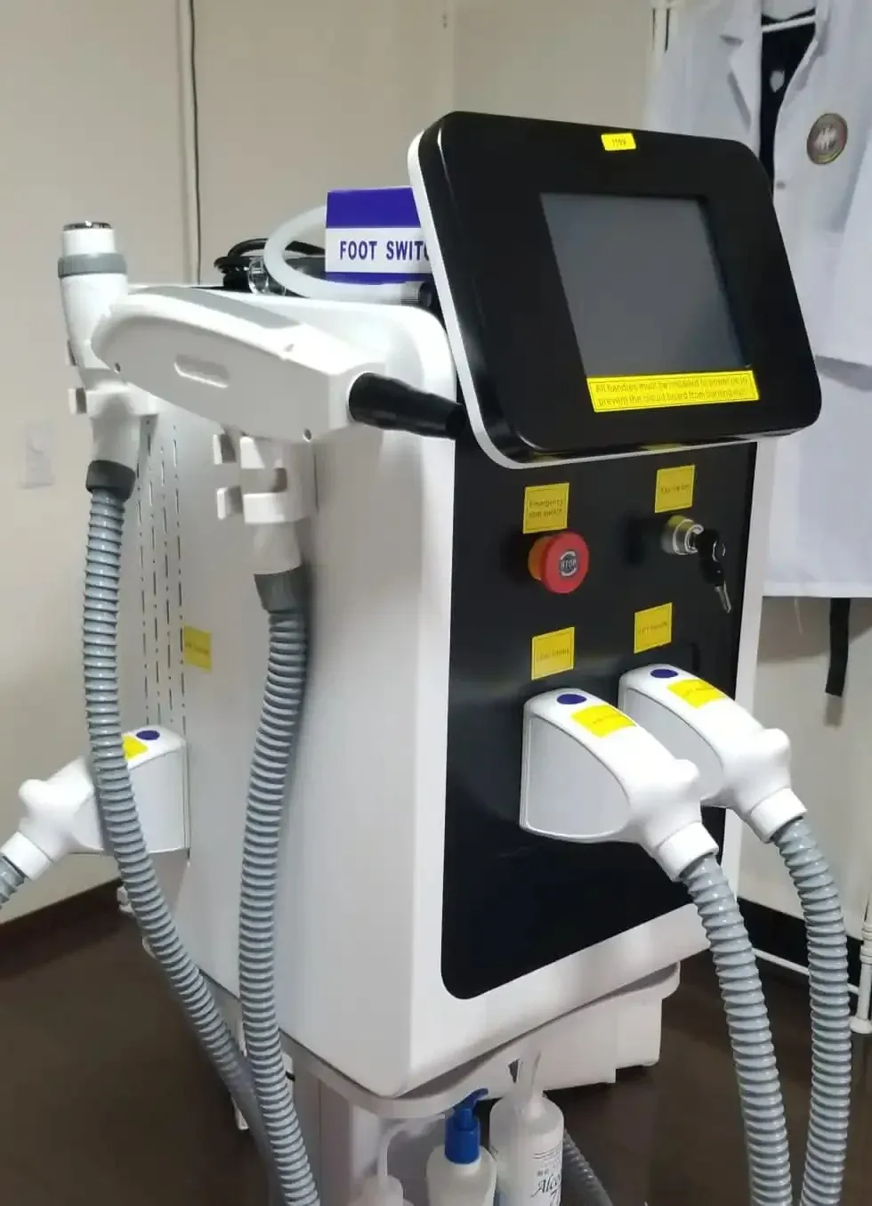 OPT IPL Multifunctional Epilation Tattoo Pigment Removal Machine For Facial Vessels Wrinkles Freckles and Remove Hair IPL Laser