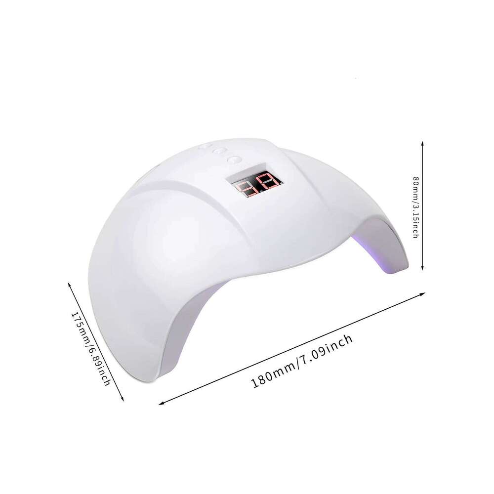1Pc 12 Lamp Dryer, Phototherapy Double Light Source UV Lamp, For Women Nail Art DIY Use X250710 X250710