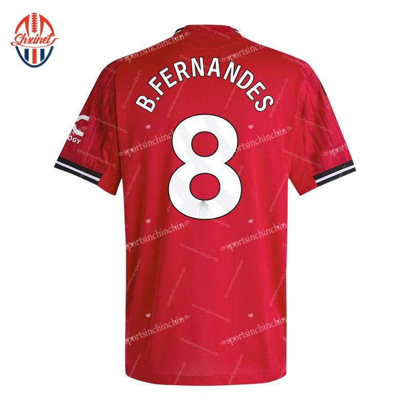 2526 Latest 10 Rashford 8 Fernandez home and away jerseys 5 Maguire 7 Crow 17 Gana Joe 37 Menu Adult Short Sleeve Casual Training Sports Soccer Jersey