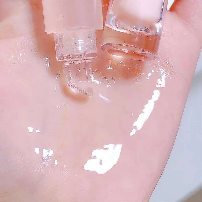Plumping Jelly Gloss Lasting Moisturizing Transparent Lip Oil Water Light Mirror Liquid Lipstick Women Lips Makeup Cosmetics X250710