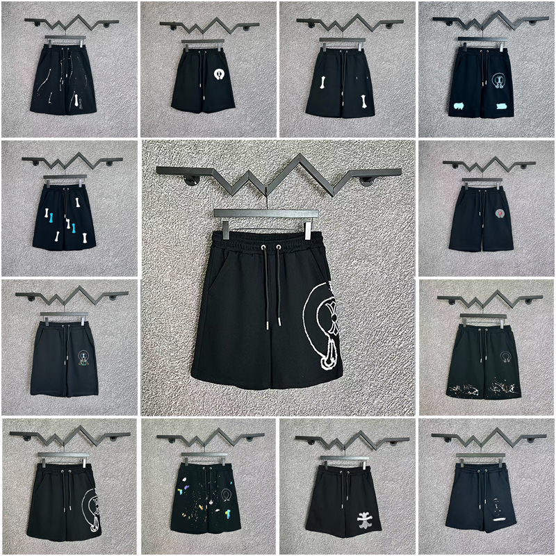 Vintage Chrome Cross Summer Mens Shorts Designer Y2K Fashion for Casual Daily Outfits Wholesale Retail Sizes S-XL