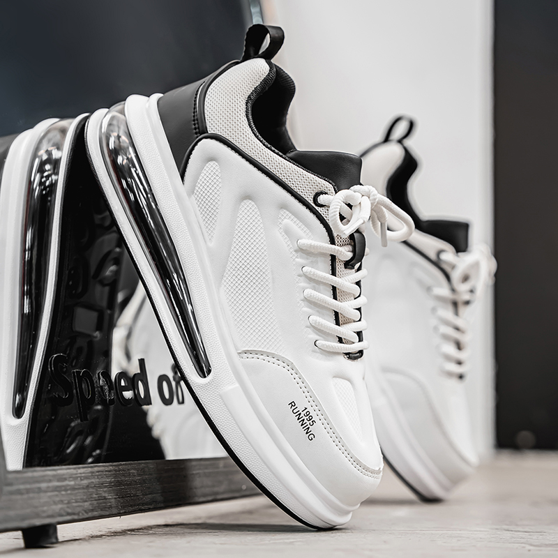 9020- Men's new fashionable Forrest Gump shoes, trendy brand soft sole, comfortable running, sports and leisure, height increasing Korean version