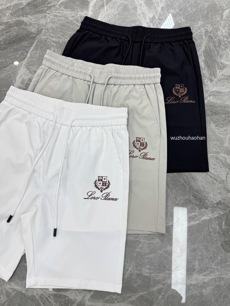 Mens Shorts Summer Letter Printing Sports Casual Elastic Woven Light Breathable Quick-drying Shorts L1289