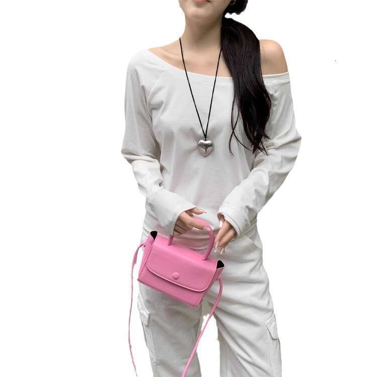 Long Sleeve T-Shirt New Autumn Sexy Off-Shoulder Loose Pure Desire Style Asymmetrical Student Top For Women B5