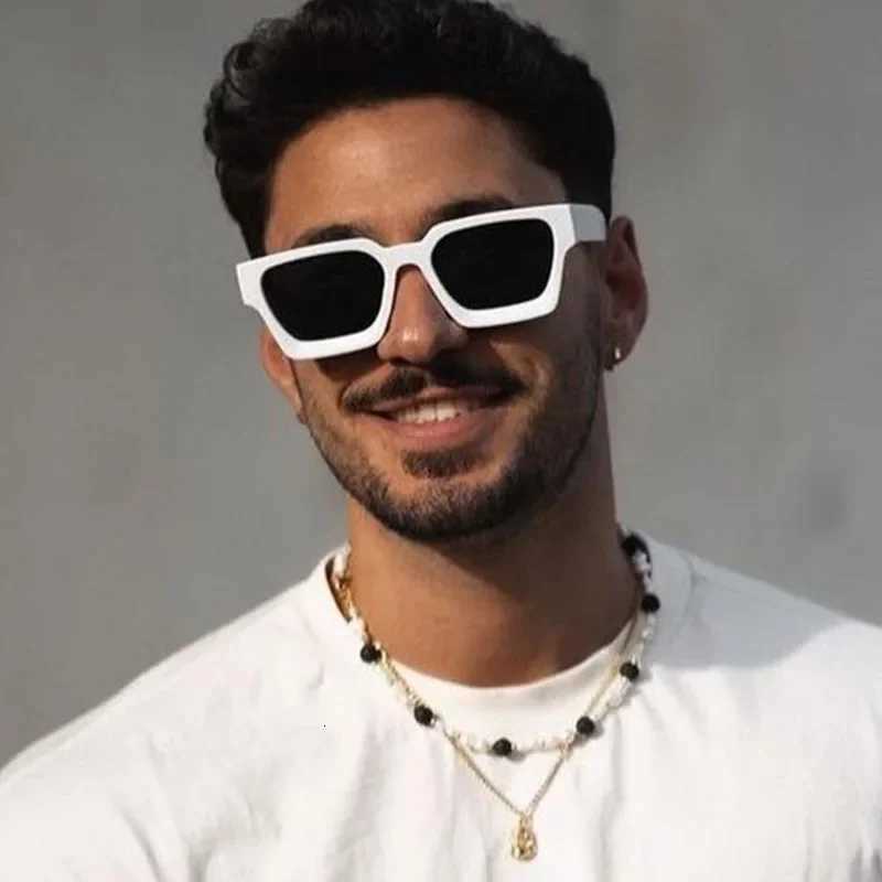 Square Vintage Sunglasses Men Women Fashion Punk Retro Brand Designer Sunglasses Driving Sunglasses UV400 Goggles S W250709