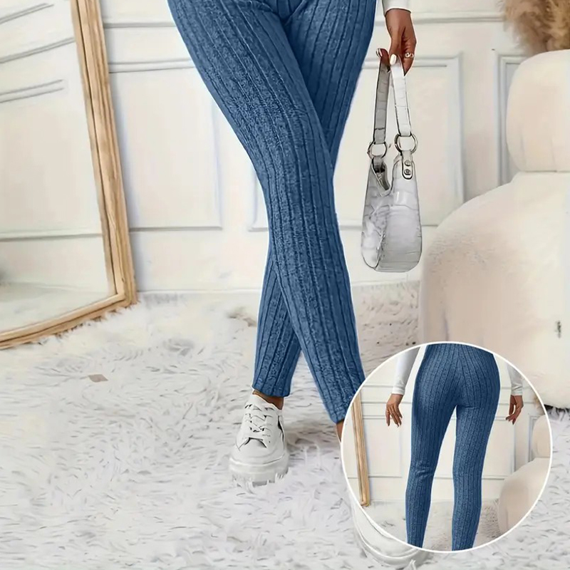 Women's Pants & Capris Elegant Womens High-Waisted Stretch Cotton Capri Pants