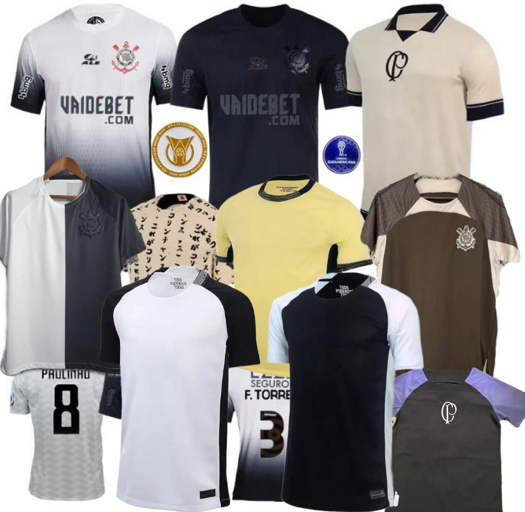 2023 2024 2025 2026 Corinthianss Soccer Jerseys MemphiS Yuri Alberto TALLES HUGO SOUZA CARRILLO D. football shirt