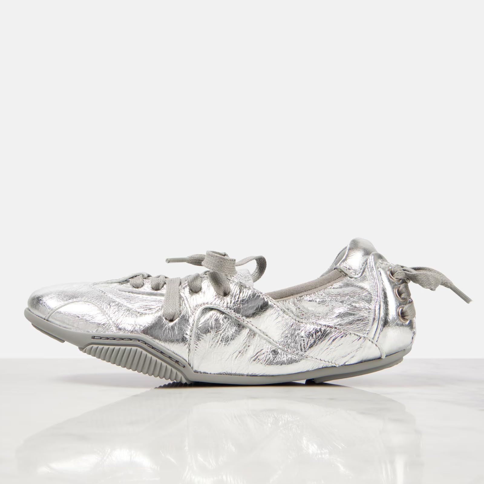 ARQA Ballet flats sport for Women Lace up Round Toe Canvas Shoes Ballet sneakers Comfortable Tennis Shoes Dress Ballerinas