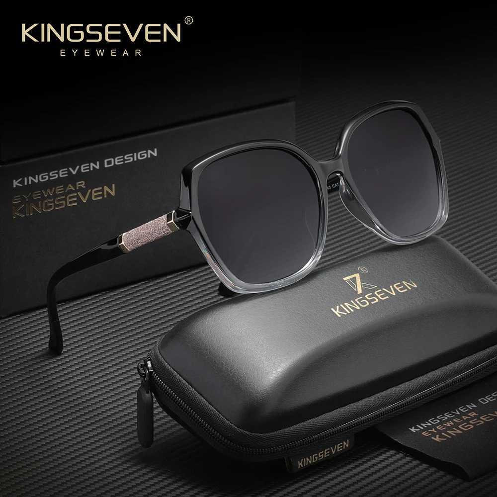 KINGSN Oversized Sunglasses for Women Travel Ice Polari UV400 Eyewear Sunglasses for Ladies Eyewear Accessories W250709