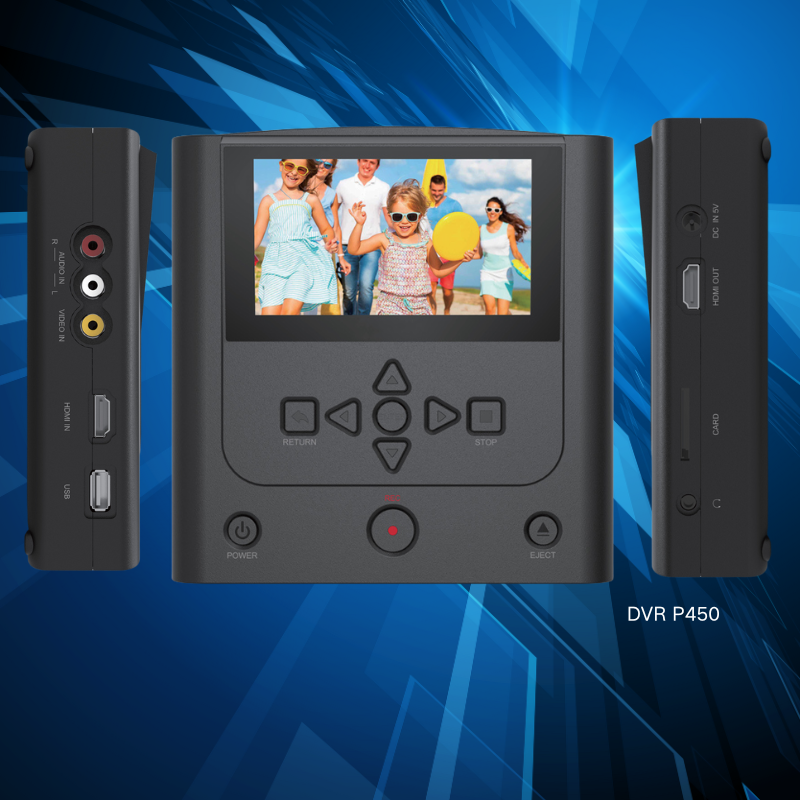 Compact All-In-One Multimedia Device: HDMI/DVD + USB + AV Connectivity