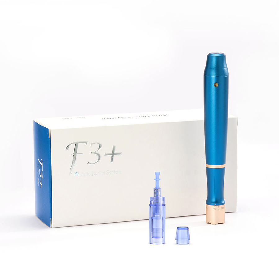 Wireless Electric Dermapen with Multiple Functionality for Mesotherapy - Includes 2pcs Nano Micro Needles Skin MTS Derma Pen Tool