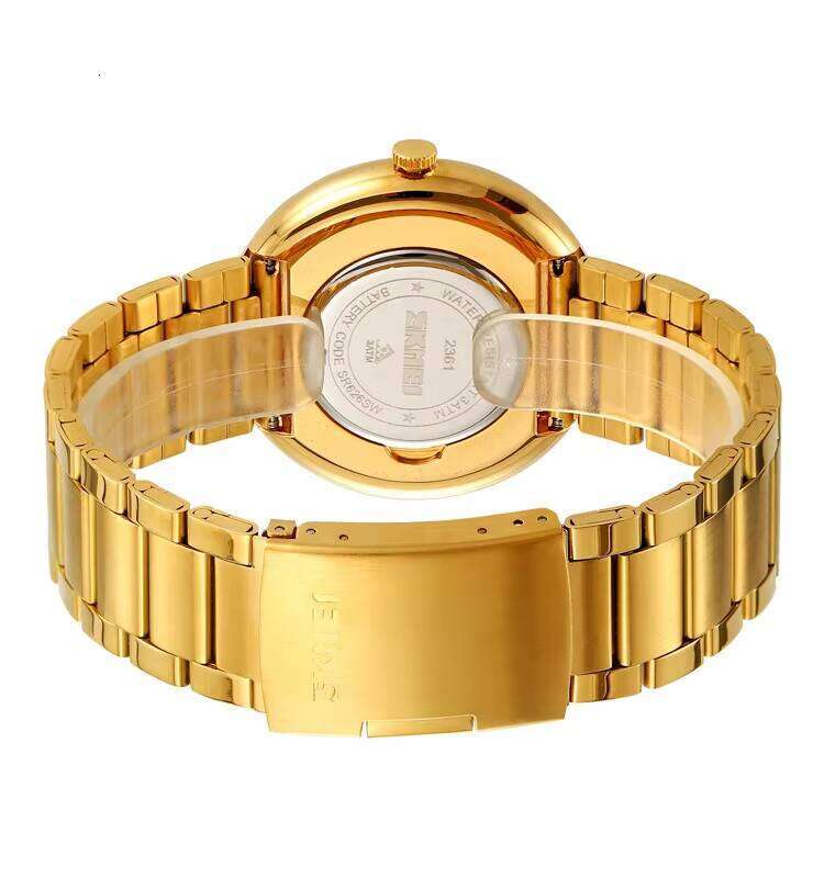 DHwatches SKMEI 2361 Luxury Fashion Business Charm Bracelet Limited Edition Waterproof Stainless Case Steel Band Glass Dial Hands