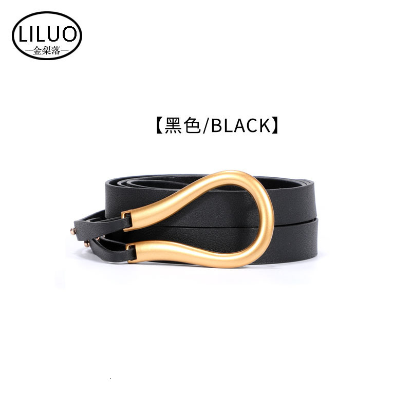 Horseshoe Buckle Belts For Women Jeans Dress Decoration Ladies Ornament European Style Fashion Sash Alloy/PU Women Coat Belt 220614