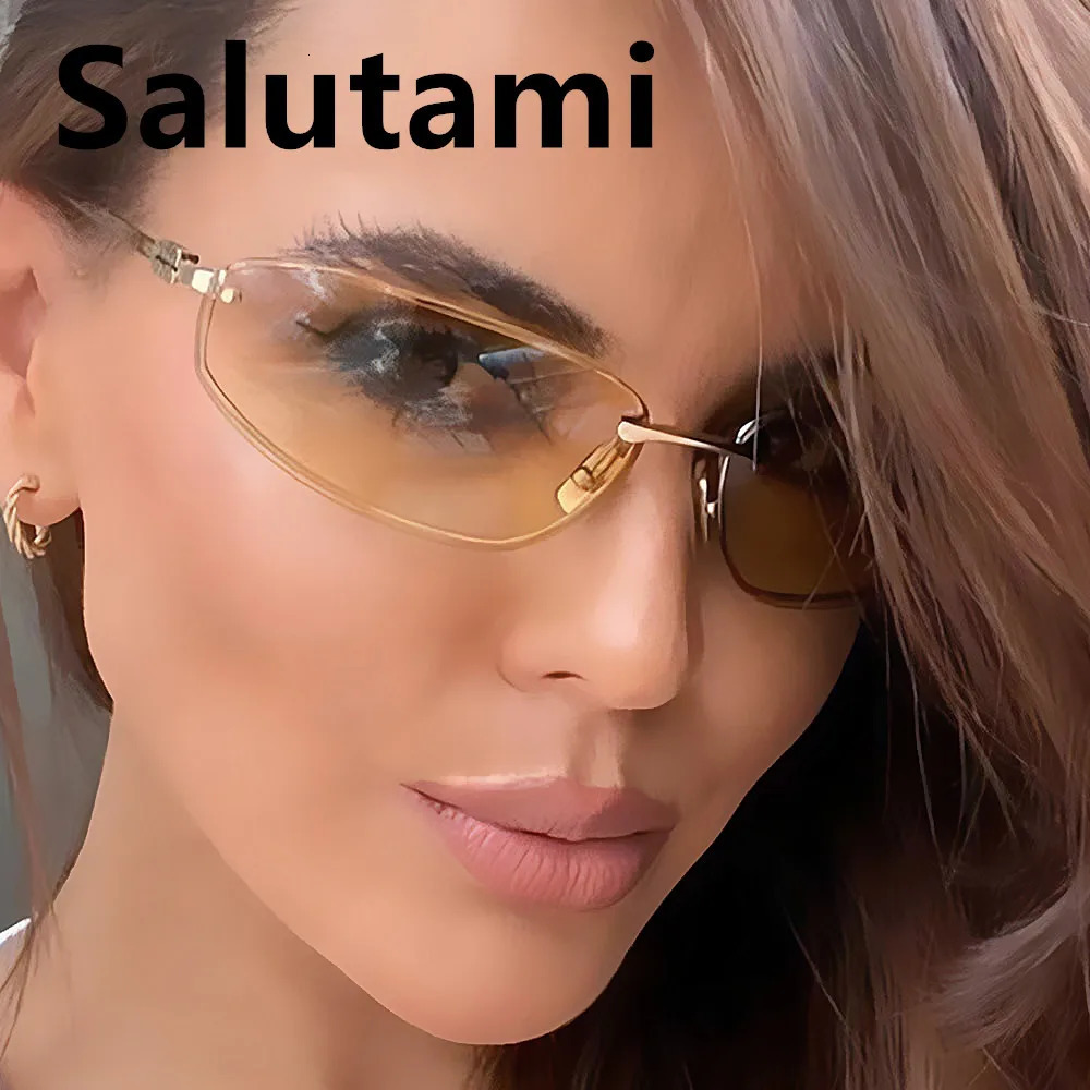 fashion hip hop alloy sunglasses women vintage silver cat eye sun glasses men Y2K punk eyewear uv400 driving shades 250708