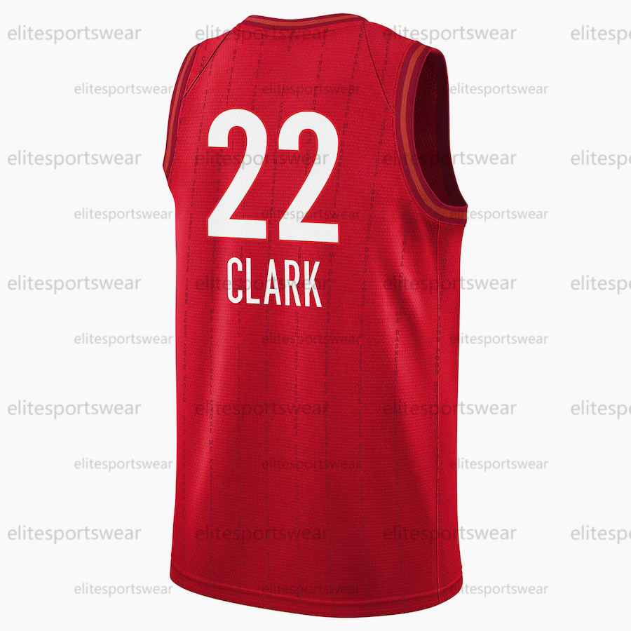 22 Caitlin Clark 2025 Basketball Jerseys Aliyah Boston Lexie Hull Natasha Howard Custom Jersey Sweatshirt - Embroidered