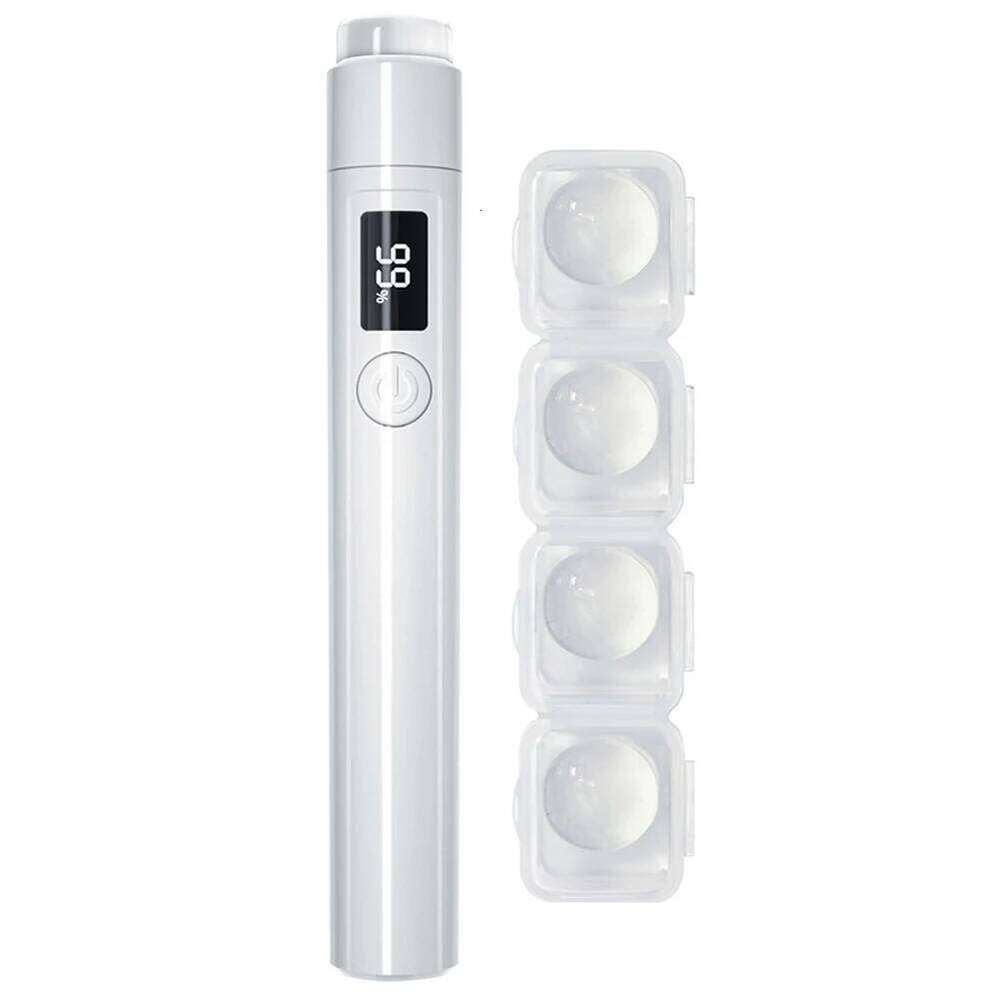 Ultraviolet Nails Drying Light Mini Flashlight Pen LED Display with Stand USB Rechargeable for Home DIY Manicure X250710