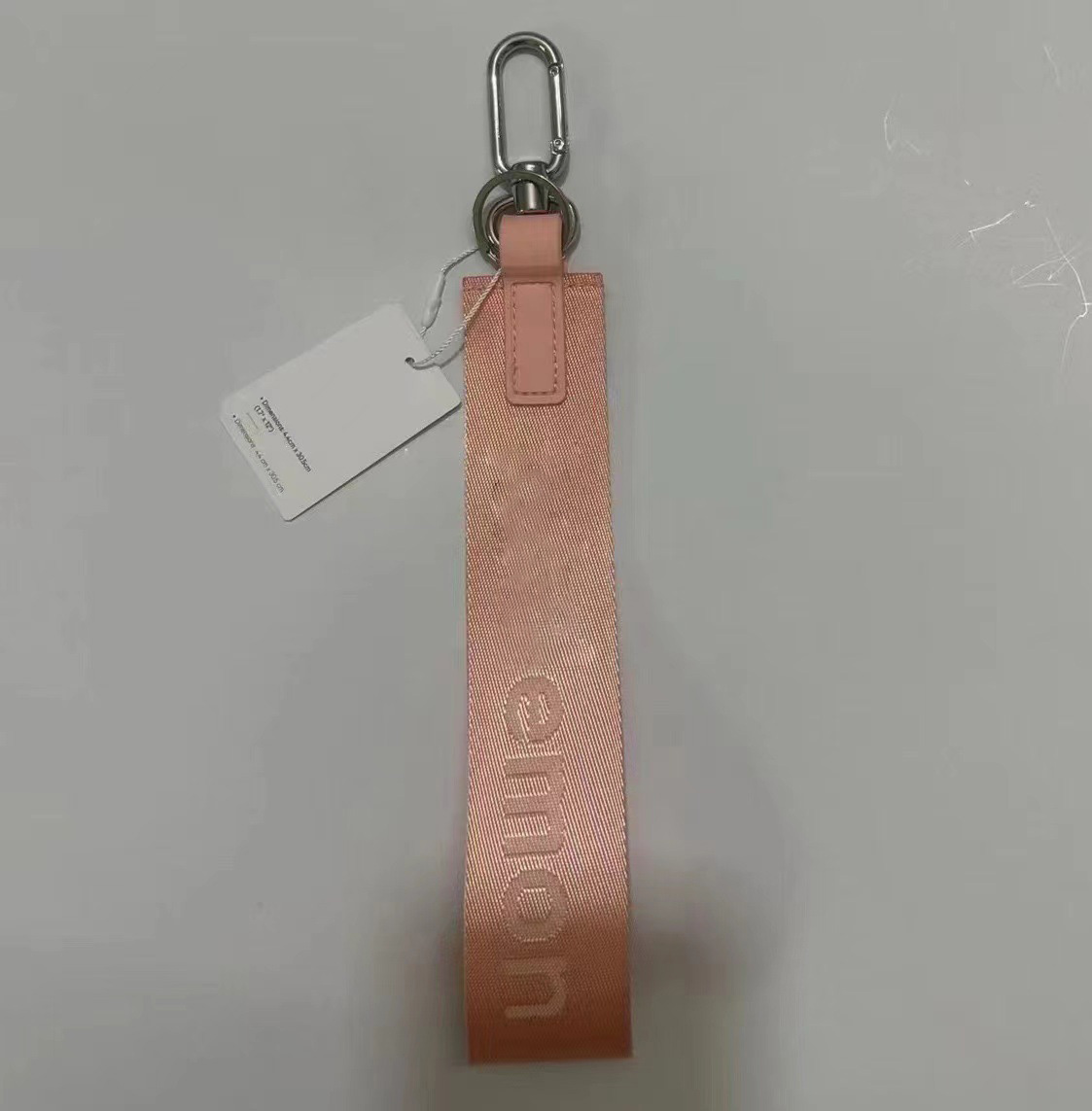 Never lost kechain Woven Key Special Luggage Label Red Chain Keychains for Aviation Gifts