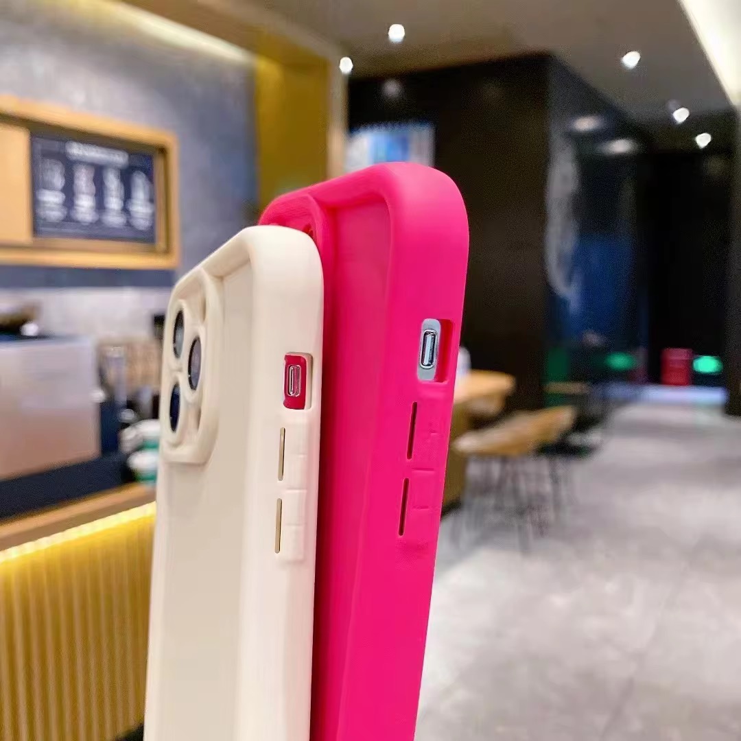 TPU Cute Eye Ladder iPhone Case for Models: 16/15/14/13 Pro Max - Available Colors Include Black