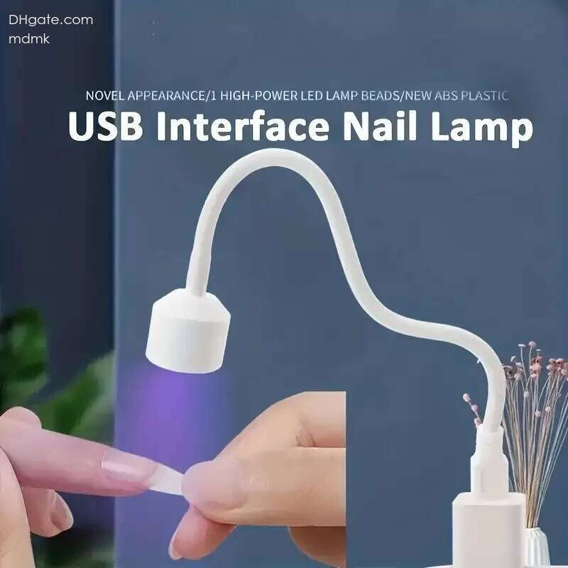 YIKOOLIN Lamps Gooseneck Lamp Nail UV Light for Gel Polish Curing Art Tools X250710