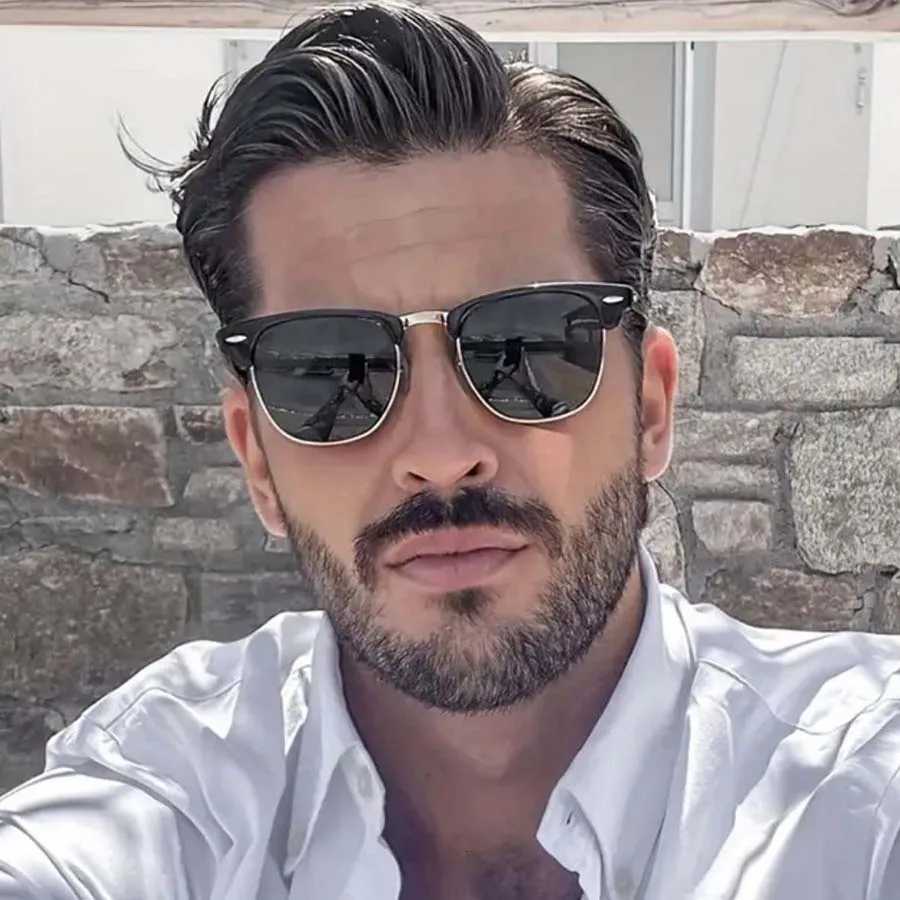 Designer Square Sunes Wen Men Cool Black Sun es Lovely Personality Eyewear Mirror ns Brand Outdoor W250709