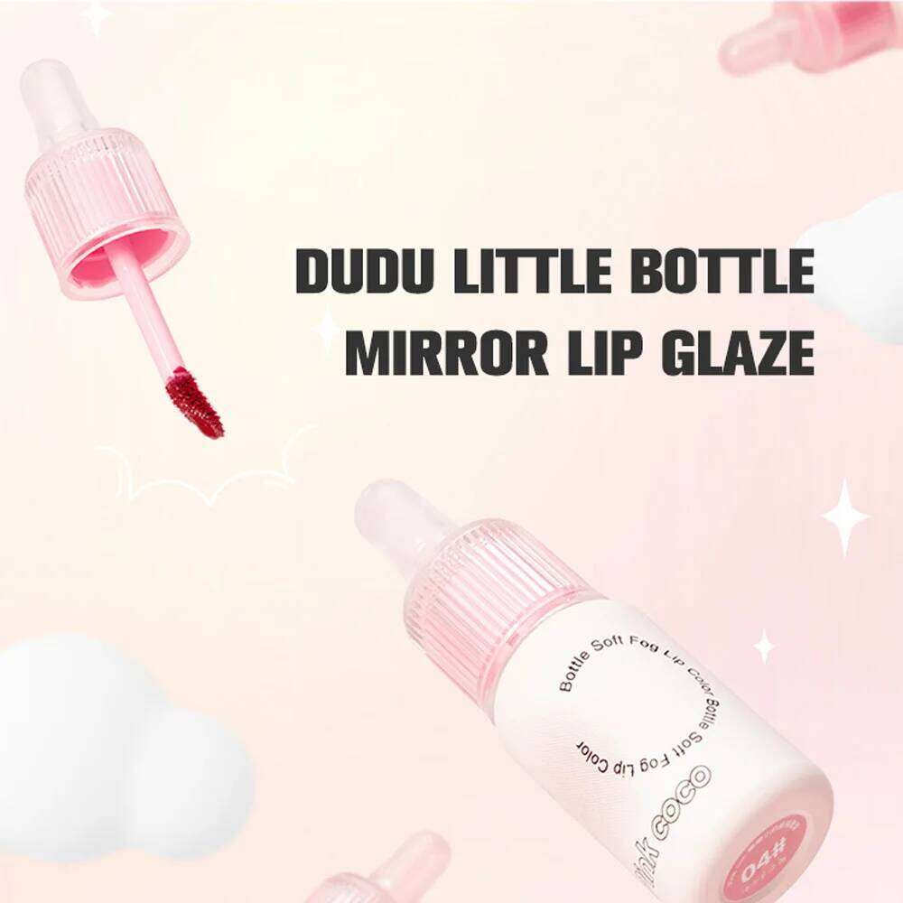Bottle-shaped Mirror Moisturizing Glaze Watery Texture Nourishes Lips Long-lasting Natural Lip Makeup X250710