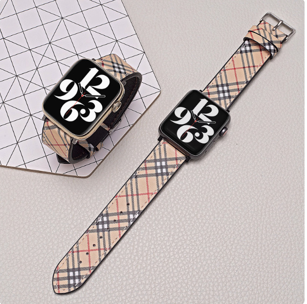 Watch genuine leather strap, trendy and high-end style, Watch strap 250710