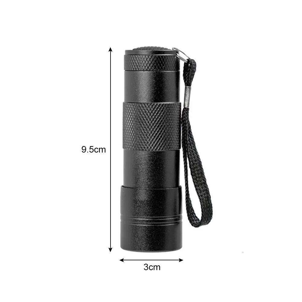 9.5*3CM With Silicone Drying Handheld Nail Art UV Press Light Quick Jelly Stamper Dry Lamp Nails DIY Manicure Tool X250710 X250710