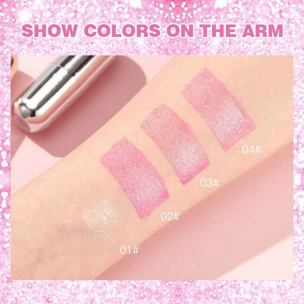 Glitter Lipstick Balm Color Change Transparent Moisturizing Makeup Crystal Jelly Pearlescent Lip Plumper Gloss Tint Cosmetic X250710