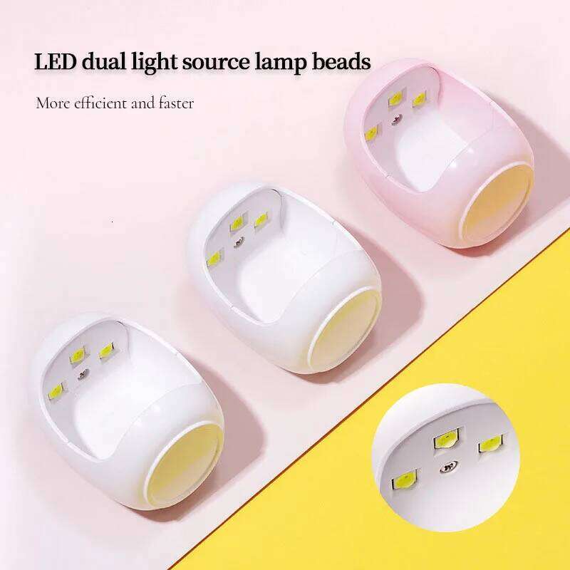 Dryer Lamp USB UV LED 6W MINI Pink Egg Cat Designs Drying Timing Light Fast Dry Curing Nail Manicure hine For Gel X250710