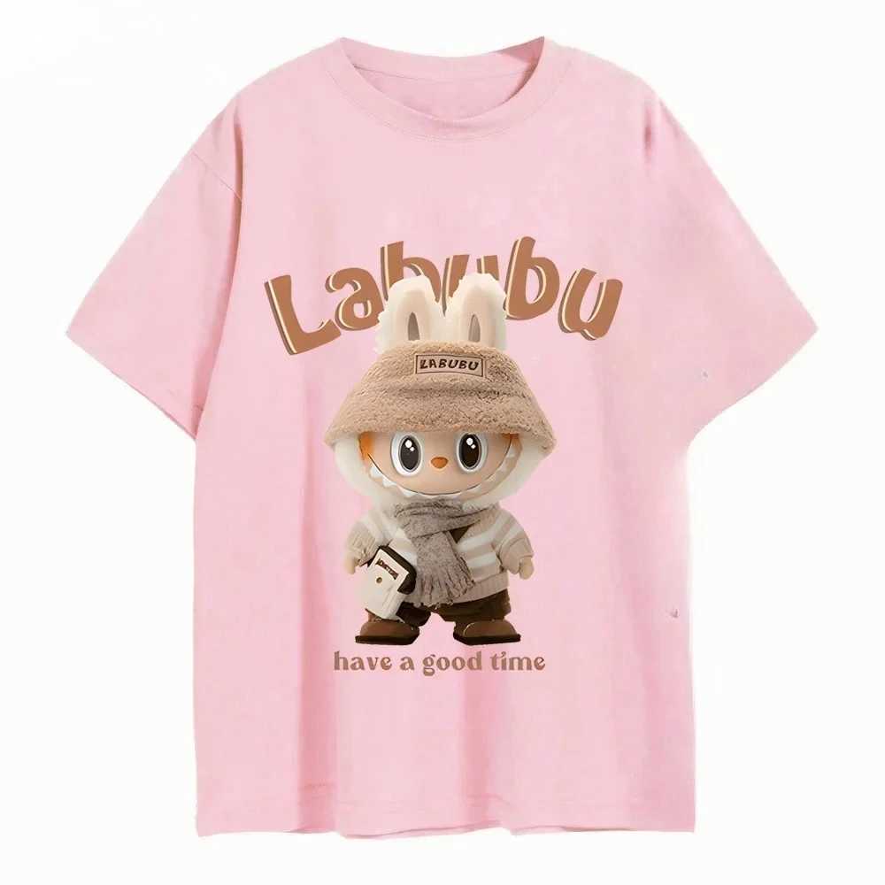 ute Kawaii Cartoon Printed Girls T-shirt Summer Fashion Cotton Tops Tees Harajuku Short Sleeve Kid Clothing Y2K Children Tshirt z250709CQHC