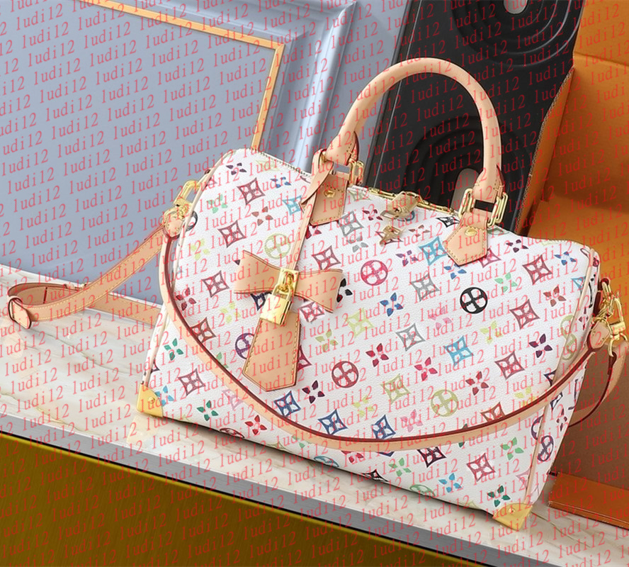 Top quality must have designer handbag Speedyes25 Womens crossbody shoulder bag mirror quality Luxury Pillow bag leather chain bag work tote wallet Multicolor